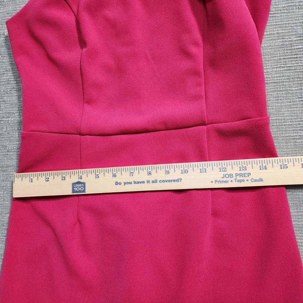 fab'rik fuchsia Halter Neck Mini Dress Sleeveless Cocktail Party Size M - Picture 5 of 11